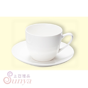 3521新骨瓷白咖啡杯組