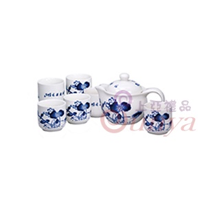 夏荷1壺6杯茶具組