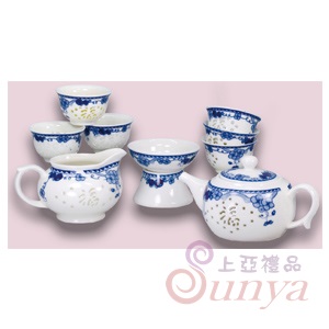 0322玲瓏柿子茶具組