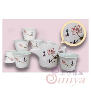 0325雪花瓷1壺6杯茶具組