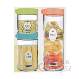 IG588 Glass lock 3件式玻璃積木保鮮罐組