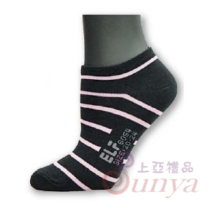 NCZ-6054斑馬船型襪(7色)