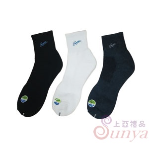 N5-8012鱷魚紳士毛巾底12刺繡棉襪