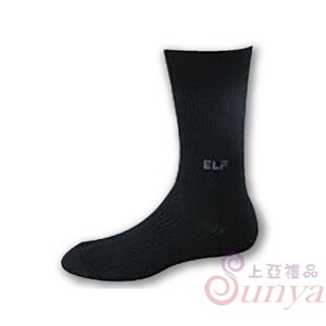 NCZ-5023竹炭刺繡男紳士襪