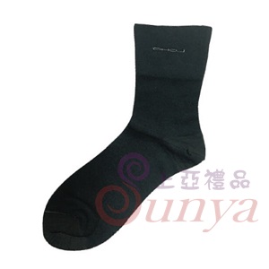 BB36001B竹炭無痕紳士襪黑