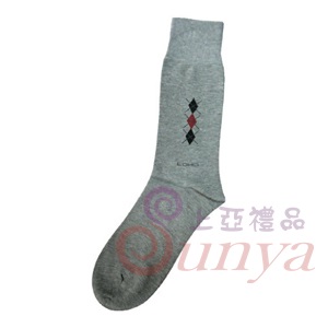 BB21002G竹炭紳士健康襪灰
