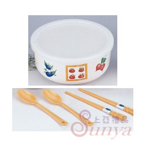 CR-1627微波碗(附匙筷)-M