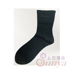 BB36001B竹炭無痕紳士襪黑(單入)