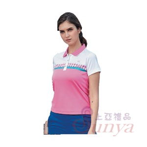 F5204A-28女版熱昇華短袖衫100%POLYESTER