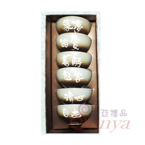KT-3105巧意6入陶藝杯組