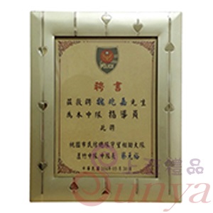 [鍍金獎牌]08013HT