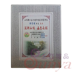 [拉絲獎牌] 無包邊 NT006