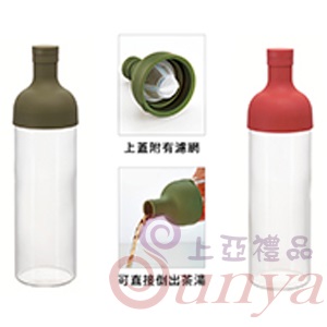 FIB-75-OG酒瓶綠色冷泡茶壺