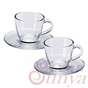 H-0257 257cc咖啡杯盤-2入