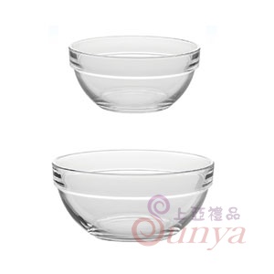 Heat-Resistant Glass Bowls2入玻璃考碗組