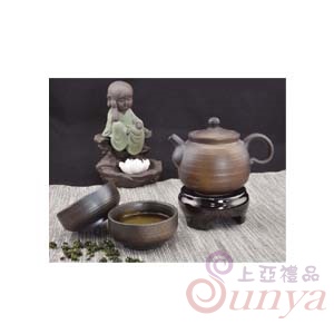DH-TC0102涅道柴燒1壺2杯茶具組
