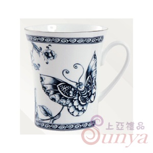 BF-2801青花舞蝶杯