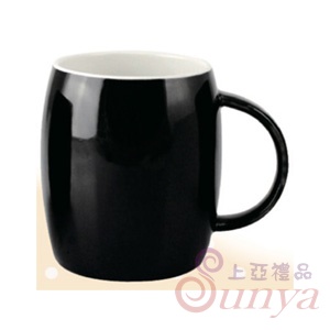 YL-022-B黑色釉木桶杯A款