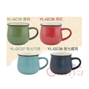 YL-GC卡樂雙色釉杯(強化瓷)