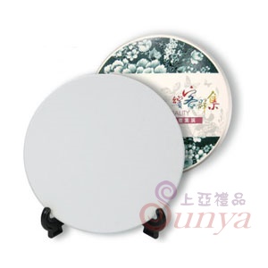 YL-AB單入圓型白地吸水杯墊(含EVA)
