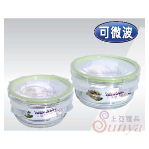 R-100 2入密扣式玻璃禮盒組(圓)