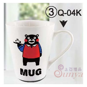 Q-04K KUMAMON馬克杯(V型)