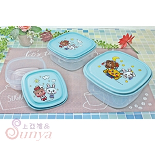 S-100M 嶸の家-3入微波保鮮盒