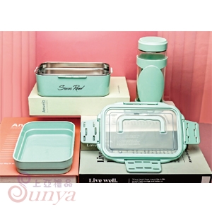 R-3900+S-9600-1不鏽鋼玻璃禮盒組