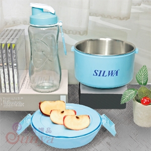 R-3400+R-300西華不鏽鋼玻璃禮盒組