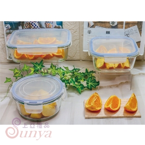 R-100-1+R-200-1+R-500-1三入密扣式玻璃禮盒組