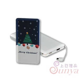 皮紋卡片行動電源 10000mAh