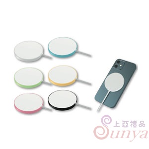 馬卡龍磁吸無線充電器 15W