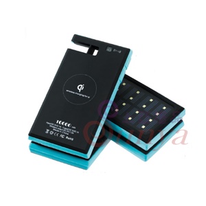 太陽能無線充行動電源8000mAh