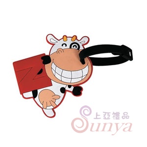 乳牛行李牌