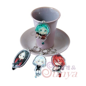 壓克力鎖圈(不含吊墜)