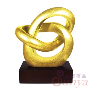 20A69-02金箔抽象(B)-扭轉乾坤