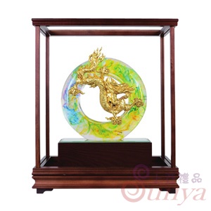20A100-03水琉璃-祥龍獻瑞