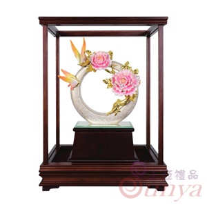 20A115-04琺瑯彩-花開富貴