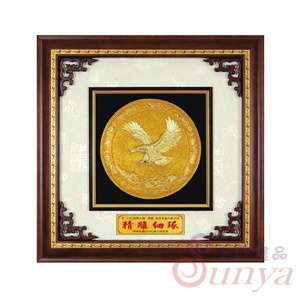 20A200-01金蔥大圓盤-大展鴻圖