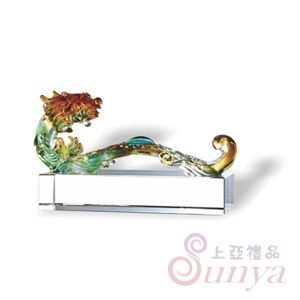 PB-022 精品琉璃－玉龍如意