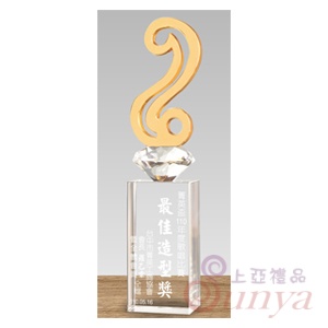 PG-170-4 精緻水晶獎座