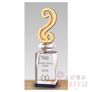 PG-157-3 精緻水晶獎座