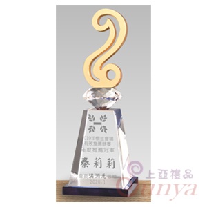 PG-155-3 精緻水晶獎座