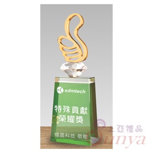 PG-158-1 精緻水晶獎座