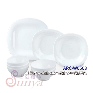 ARC-W0503 卡潤27cm方盤、2