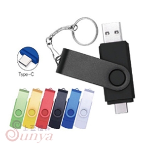 USB-6633 手機電腦旋轉二用隨身碟