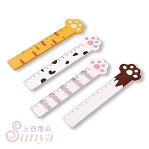 ART-0403 貓爪爪木質尺