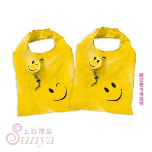 BAG-8735 笑臉折疊購物袋