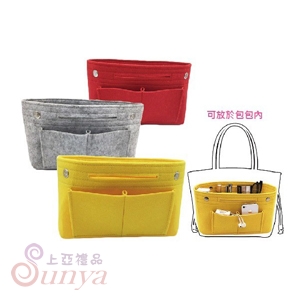 BAG-8761 時尚簡約毛氈包中包