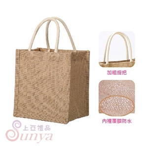 BAG-8796 無印風麻布手提袋(A6
